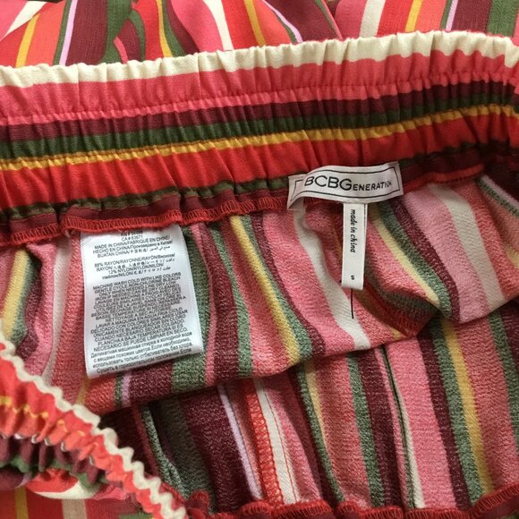 BCBGeneration Striped Pants Multi S - Picture 5 of 5